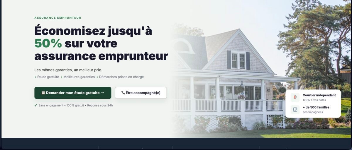Aperçu du site CMost Courtage